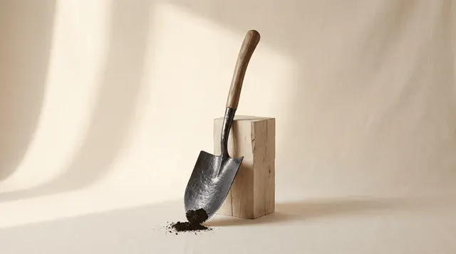 Illustrative image of garden spades